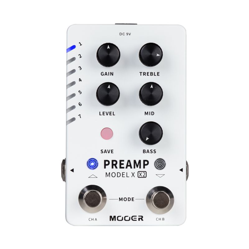 Педаль Mooer PREAMP MODEL X2